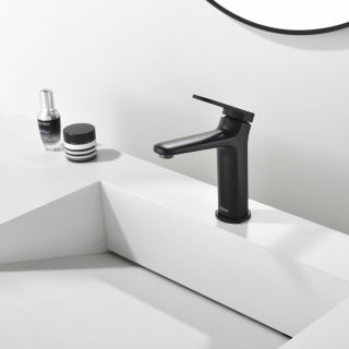 Смеситель для раковины Black&White Gravity 7109MB чёрный матовый