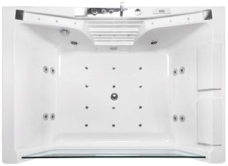 Гидромассажная ванна Frank F155 пристенная 1700х1200х600