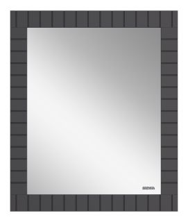 Зеркало Brevita Gloster GLOS-02070-48-2 70см графит