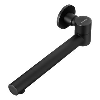 Поворотный излив Swedbe Platta 5513B чёрный