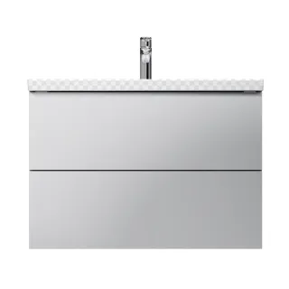 Тумба под раковину Am.Pm Gem M90FHX0802WG подвесная белый 80  см