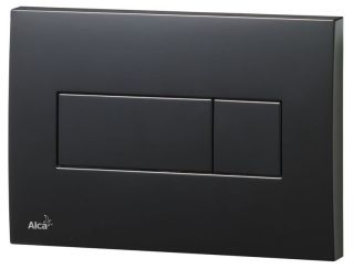 Кнопка смыва AlcaPlast для инсталляции чёрная M378