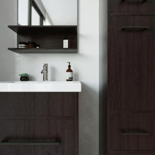 Тумба под раковину Бриклаер Чили 4627125415142 60 см венге