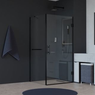 Душевой уголок RGW HO-045-1B (HO-011B + Z-060-2B + O-204B) 3506045170-014 70x100см чёрный