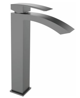 Смеситель для раковины Rose R1511T оружейная сталь