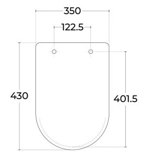 Крышка-сиденье Sintesi SIN-CT-151GM дюропласт микролифт серый матовый