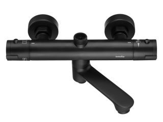 Смеситель для ванны Swedbe Hermes 9042B термостатический чёрный