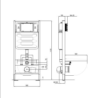 Комплект унитаза с инсталляцией Aquatek Set Aquatek Лея инсталляция Standard INS-0000012 унитаз Лея AQ1199-00 с тонким сиденьем soft-close