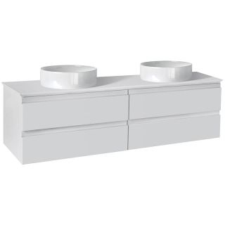 Тумба под раковину Jacob Delafon Madeleine EB2085-J5 120 см со столешницей и светодиодной подсветкой белый