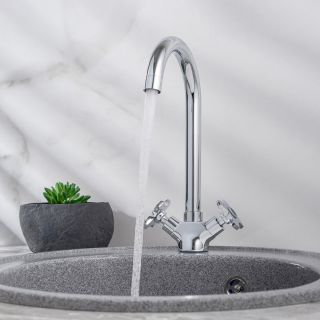 Смеситель для кухни РМС SL115-274F хром