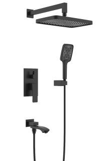 Душевой комплект Raglo R01.27.06 чёрный