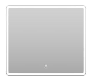 Зеркало с подсветкой Misty Капелла 80см белый