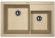 Кухонная мойка Florentina Касси 780 бежевый
