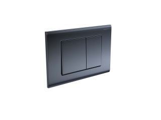 Клавиша смыва Aquatek KDI-0000033 оружейная сталь матовая