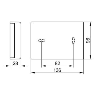 Дозатор гигиенических пакетиков Keuco 04976050000 хром