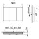 Зеркальный шкаф Keuco Royal Modular 800311121000200 120 см
