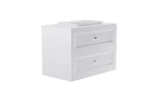 Тумба с раковиной Astra-Form Классик 4631177715891 100 см белый матовый