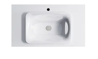 Тумба с раковиной Astra-Form Классик 4631177714122 90 см серый матовый