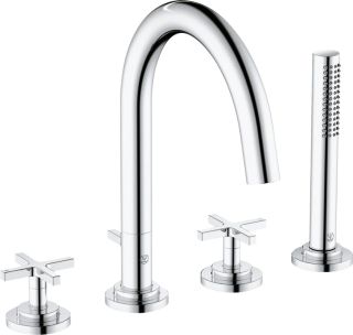 Смеситель на борт ванны Kludi Nova Fonte Puristic 204250520 хром