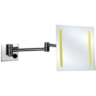 Косметическое зеркало с подсветкой Gappo G6105 хром