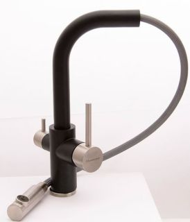 Смеситель для кухни Florentina Кристалл с подключением под фильтр песочный