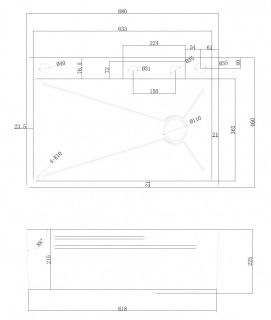 Кухонная мойка ABBER Wasser Kreis AF2194NG никель