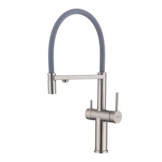 Смеситель для кухни Raglo R20.63.05 с подключением фильтра сатин