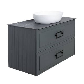 Тумба под раковину La Fenice Cubo TWIN  FNC-01-CUB-G-90-2 87.6 см