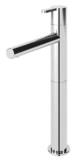 Смеситель для накладной раковины, sunset Cezares LEAF-LC1-SS