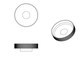 Раковина накладная Armadi Art Sole Corian 801-R-D 40 см Delmar