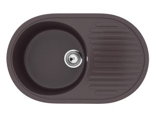 Кухонная мойка Ulgran Classic U-107-345 шоколад