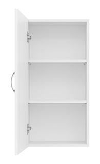 Подвесной шкаф - пенал Misty Лилия 40см универсальный белый