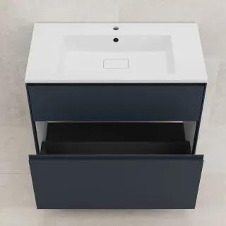 Тумба под раковину напольная Style Line Лима ЛС-00002461 90 см графит