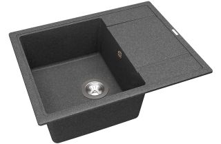 Кухонная мойка Florentina Липси 650 чёрный