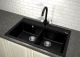 Кухонная мойка Florentina Липси 820 антрацит