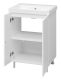 Напольная тумба под раковину Misty Лира 60см белый