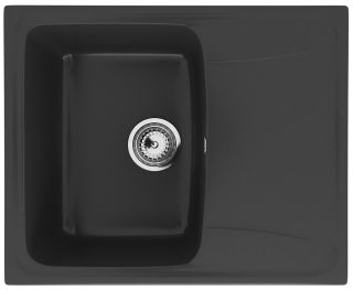 Кухонная мойка Ulgran Classic U-201-344 ультра-чёрный
