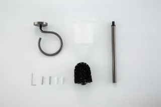 Ёршик для унитаза Gappo G30710-9 оружейная сталь