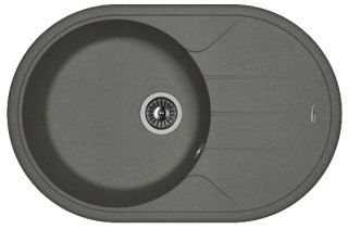 Кухонная мойка Florentina Лотос 780 чёрный
