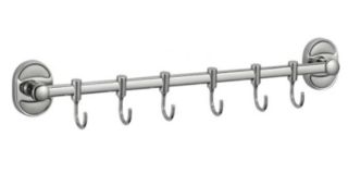 Полотенцедержатель РМС A5026 трубчатый с крючками хром