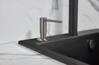 Дозатор для кухонной мойки Milacio MC.931.GM воронёная сталь