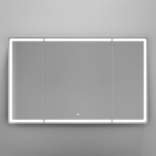 Зеркальный шкаф с LED подсветкой Sancos Mirror MI120EG 119см дуб галифакс натуральный