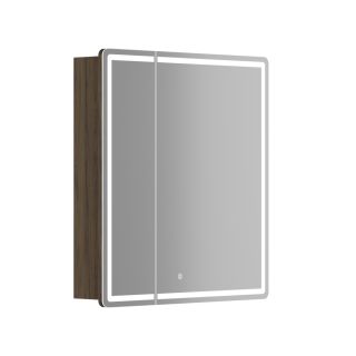 Зеркальный шкаф для ванной с подсветкой Sancos Mirror MI70ECH 70 см дуб чарльстон