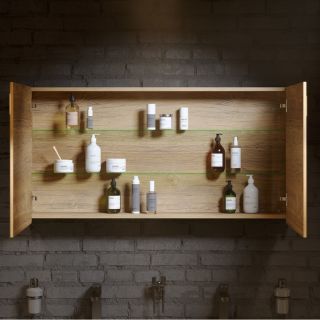 Зеркало-шкаф Aqwella Mobi MOB0408+MOB0717DB 80 см