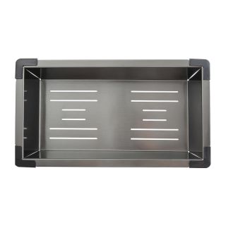 Мойка для кухни с коландером Gappo GS7246-6 чёрный