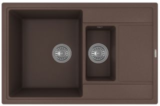 Кухонная мойка Florentina Липси 780К мокко