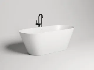 Ванна из искусственного камня Salini Mona S-Sense 102912GRH 170x72см RAL снаружи