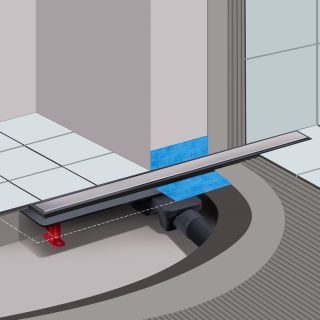 Душевой лоток Berges Optim Line Plus 090515 50см хром глянцевый