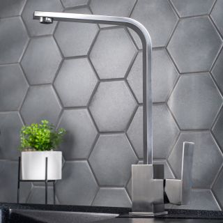 Смеситель для кухни РМС SUS125-017F нержавеющая сталь