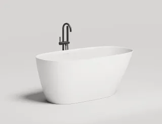 Ванна из искусственного камня Salini Sofia S-Stone 102528MRH 150x75см RAL снаружи